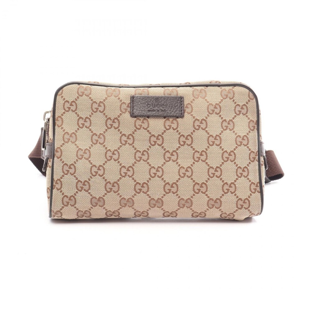 Gucci Gg Canvas Waist Crossbody Bag #362826G69B